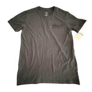 Volcom Stone Made Co. Graphic T Shirt Men's Small Short Sleeve Blue NEW